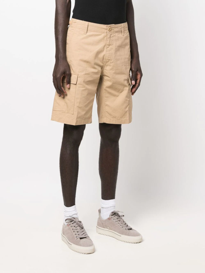 Carhartt Aviation Bermuda Shorts In Neutrals
