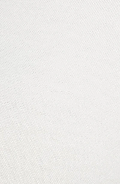 Shop Skarlett Blue Adorned Cotton Blend Underwire Bra In White