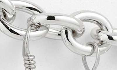 Vidakush Pearlette Anklet In Silver