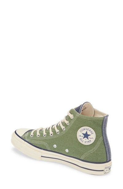 Shop Converse Chuck Taylor® All Star® 70 High Top Sneaker In Treeline/ Navy