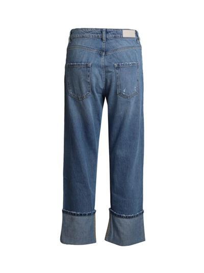 Shop Icon Denim Gabriel Jeans In Cotton Denim In Blue