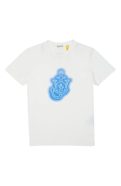 Shop Moncler Genius 1 Moncler Jw Anderson Graphic Tee In White