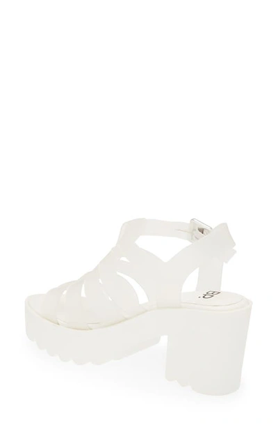 Bp. Lug Platform Sandal In Clear