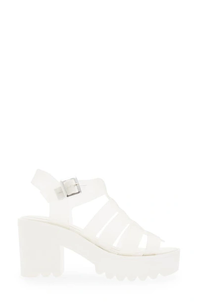 Bp. Lug Platform Sandal In Clear