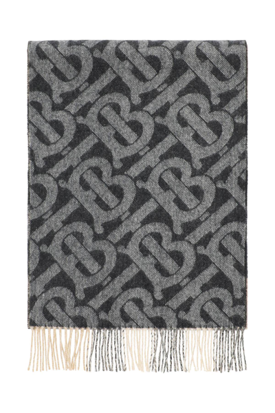 Shop Burberry Reversible Cashmere Scarf In Mixed Colours