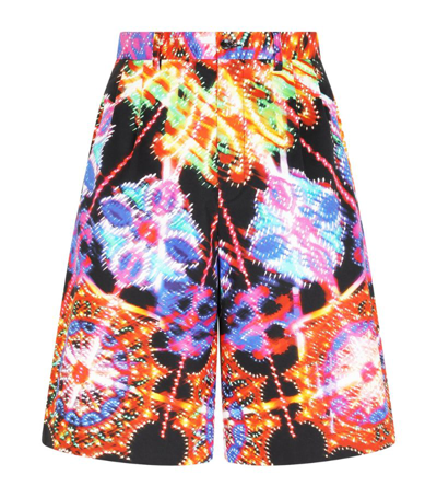 Shop Dolce & Gabbana Illumination Print Shorts In Multi