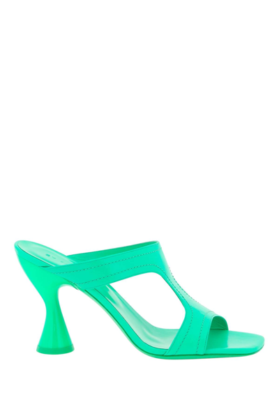 Shop By Far Tanya Mules In Green