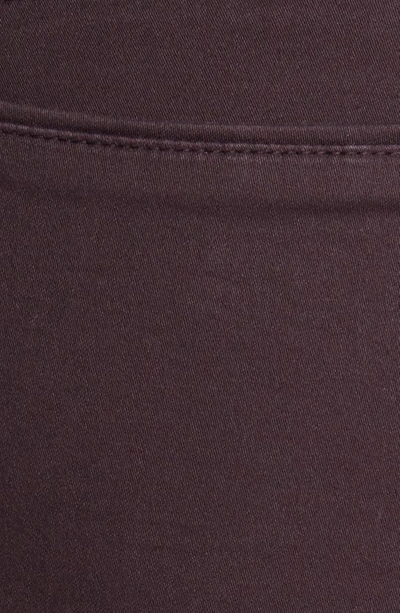 Wit & Wisdom 'ab'solution Itty Bitty High Waist Bootcut Pants In Malbec
