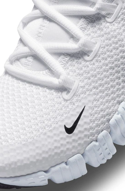 Shop Nike Free Metcon 4 Training Shoe In White/ Pure Platinum