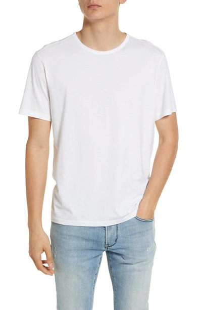 John Varvatos Regular Fit Crewneck T-shirt In White | ModeSens
