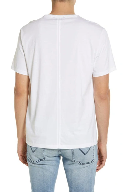Shop John Varvatos Regular Fit Crewneck T-shirt In White