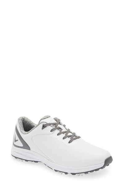 Callaway Golf Coronado V2 Waterproof Golf Sneaker In White | ModeSens