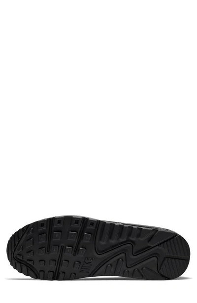 Shop Nike Air Max 90 Sneaker In Black/ Black/ Black/ White