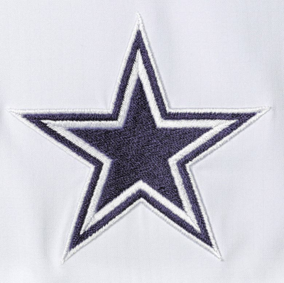 Shop Columbia White Dallas Cowboys Tamiami Omni-shade Button-down Shirt