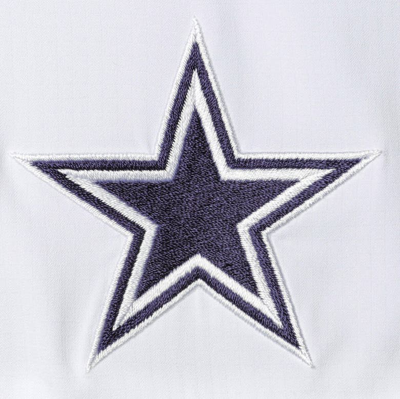 Shop Columbia White Dallas Cowboys Tamiami Omni-shade Button-down Shirt