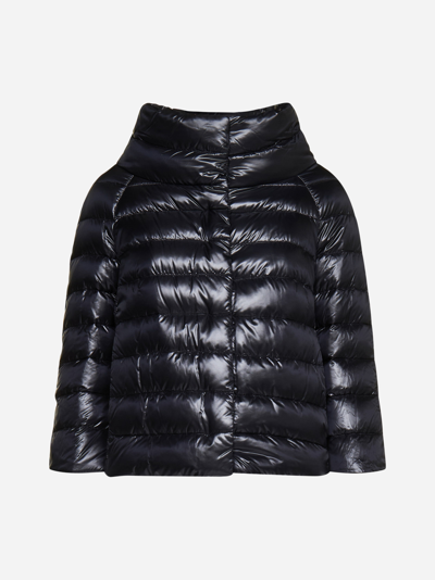Shop Herno Sofia Quilted Nylon Down Jacket