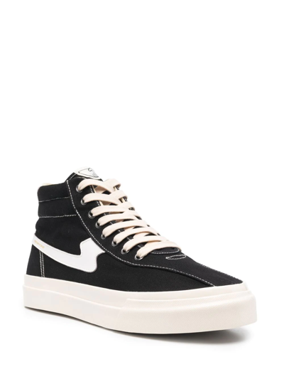Stepney Workers Club Varden S-strike High-top Sneakers In Black