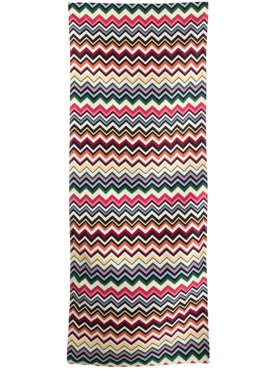 Shop Missoni Striped Rectangular Tablecloth In Black