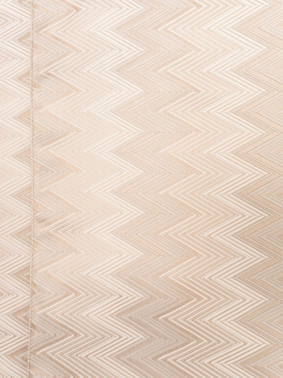 Missoni Diagonal Stripe-pattern Table Cloth Set Of 2 In Neutrals