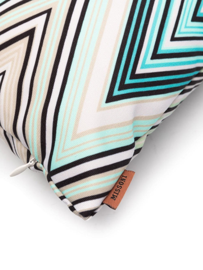 Missoni Kew Outdoor-kissen 40cm X 40cm In Blue