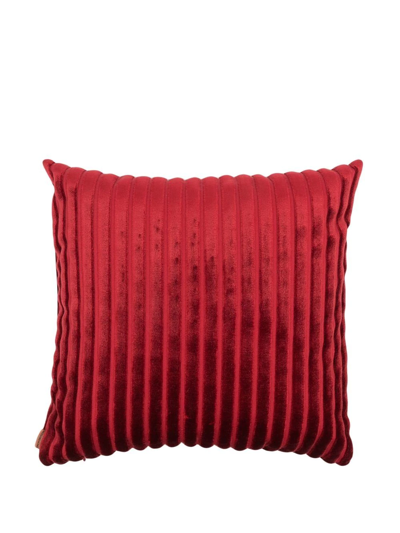 Missoni Panelled-design Cushion In Red