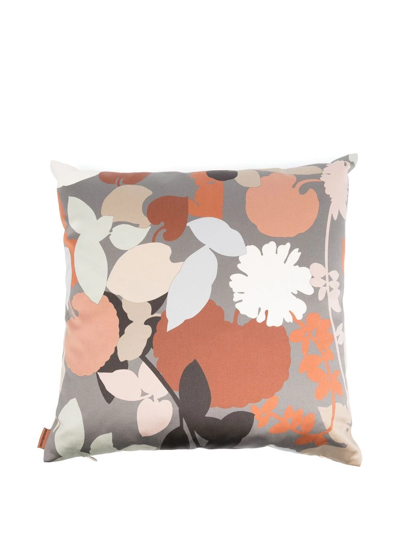 Shop Missoni Belem Floral-print Cushion In Brown