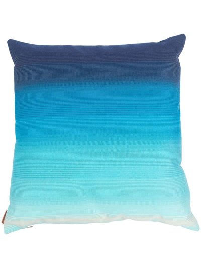 Missoni Tonga Kissen 40cm X 40cm In Blue