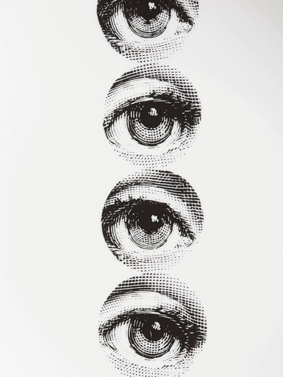 Fornasetti Tema E Variazioni N.43 Wall Plate In Weiss