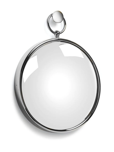 Fornasetti Magic Convex Mirror With Ring In Silber