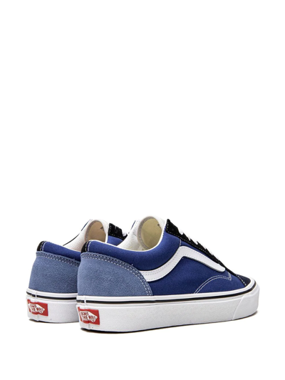 Shop Vans Color Block Style 36 "navy/multi" Sneakers In Blue