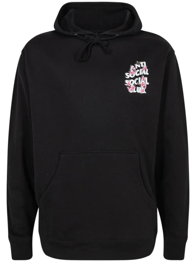 Shop Anti Social Social Club Kkoch 4d "members Only" Hoodie In Black