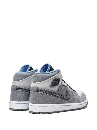 Jordan Air  1 Mid Sneakers In Grau