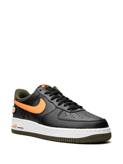 Shop Nike Air Force 1 Low "hoops Black University Gold" Sneakers