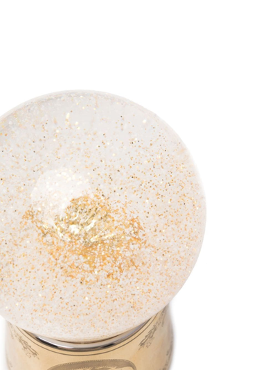 Versace Medusa Snow Globe In Gold