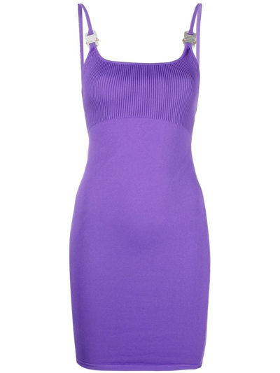 Shop Alyx Disco Bodycon Mini Dress In Violett