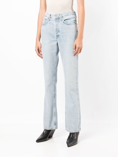 Shop Citizens Of Humanity Libby Straight-leg Jeans In Blue