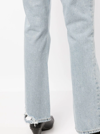 Shop Citizens Of Humanity Libby Straight-leg Jeans In Blue