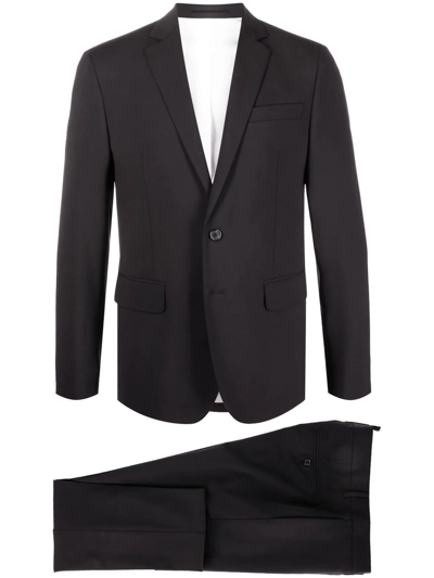 Shop Dsquared2 Single-breasted Suit In Schwarz