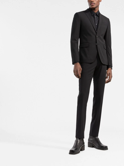 Shop Dsquared2 Single-breasted Suit In Schwarz