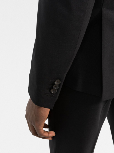 Dsquared2 Tailored Wool Suit Set Pockets In Black