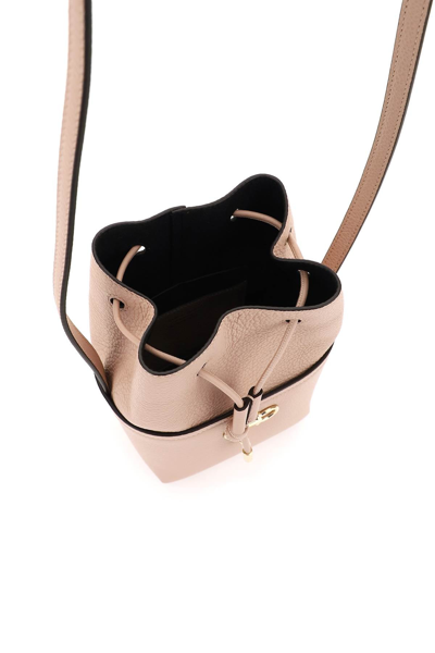 Shop Ferragamo Salvatore  Soft Bucket Bag Gancini In Mixed Colours