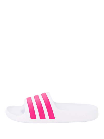 Adidas Originals Kids Slides For Girls In Bianco | ModeSens