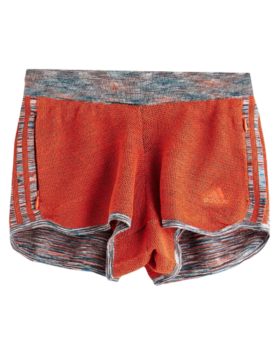Shop Adidas X Missoni Shorts & Bermuda Shorts In Orange