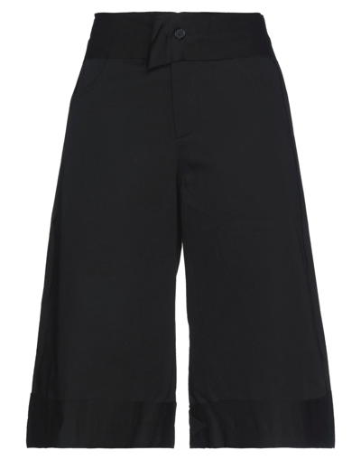 Shop Yang Li Woman Cropped Pants Black Size 10 Cotton, Linen