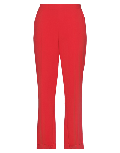 Shop Essentiel Antwerp Woman Pants Red Size 8 Viscose, Recycled Viscose, Elastane