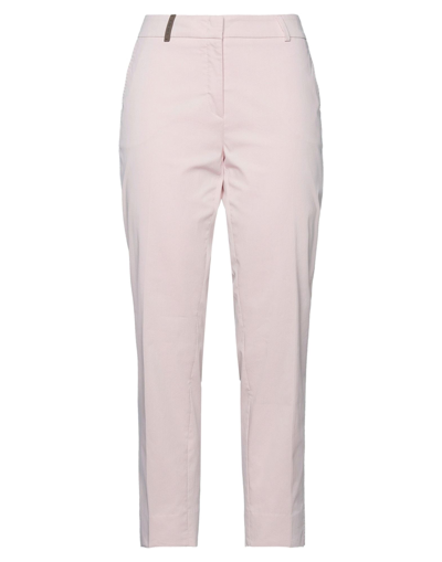 Shop Accuà By Psr Woman Pants Light Pink Size 2 Cotton, Polyester, Elastane