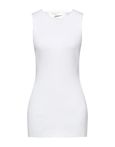 Shop Semicouture Woman Sweater White Size L Cotton, Polyester