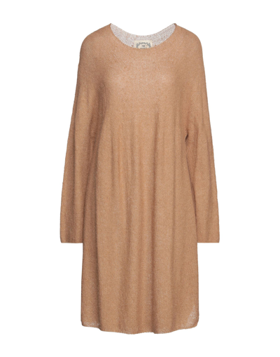 Pink Memories Sweaters In Beige