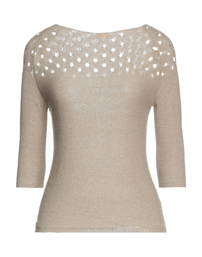 Shop White Wise Woman Sweater Dove Grey Size S Acrylic, Nylon