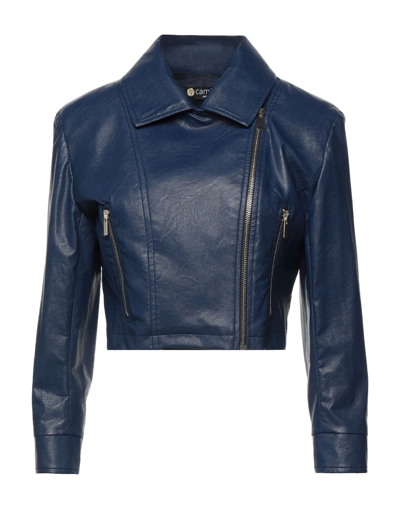 Shop Camilla  Milano Jackets In Blue